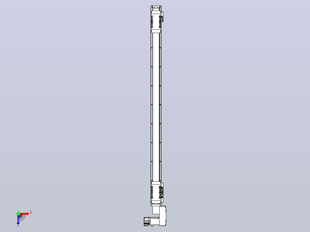 皮带直线轴双滑块型TPA-GCBS-50-P42-L375-QR-M10-N3俯视图
