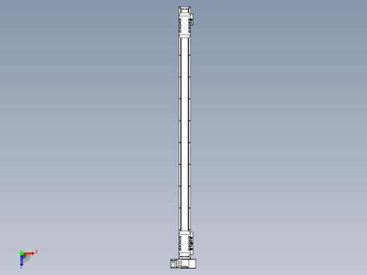 皮带直线轴双滑块型TPA-GCBS-50-P42-L425-RU-M10-N3俯视缩略图