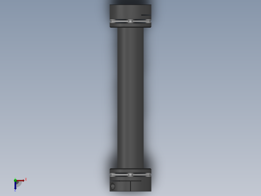 SHDL加长型联轴器[SHDL-56CW-10W×12W-250L]俯视缩略图