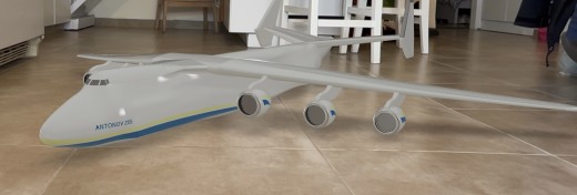 n-225 mriya tribute SolidWorks STL飞机缩略图