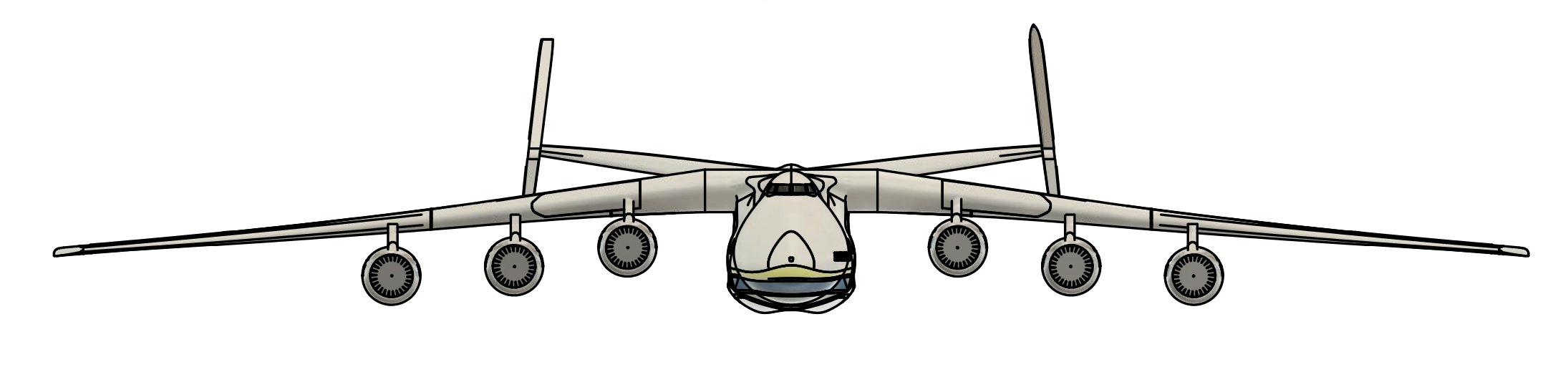 n-225 mriya tribute SolidWorks STL飞机