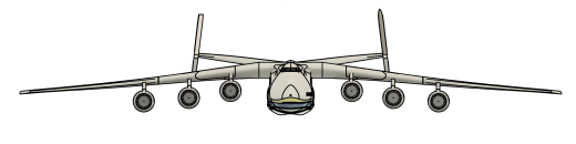 n-225 mriya tribute SolidWorks STL飞机缩略图