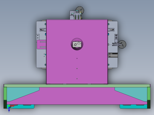 软包电芯CCD视觉长宽测量模组sw18可编辑俯视缩略图