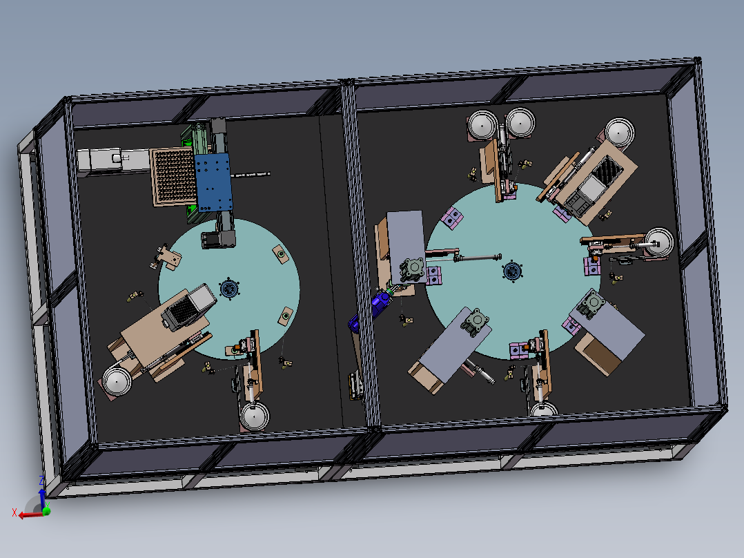 阀体自动装配组装线sw17可编辑