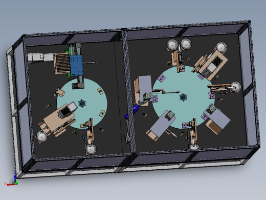 阀体自动装配组装线sw17可编辑