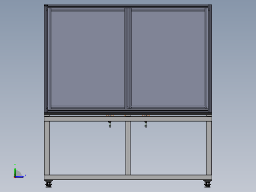 阀体自动装配组装线sw17可编辑左视缩略图
