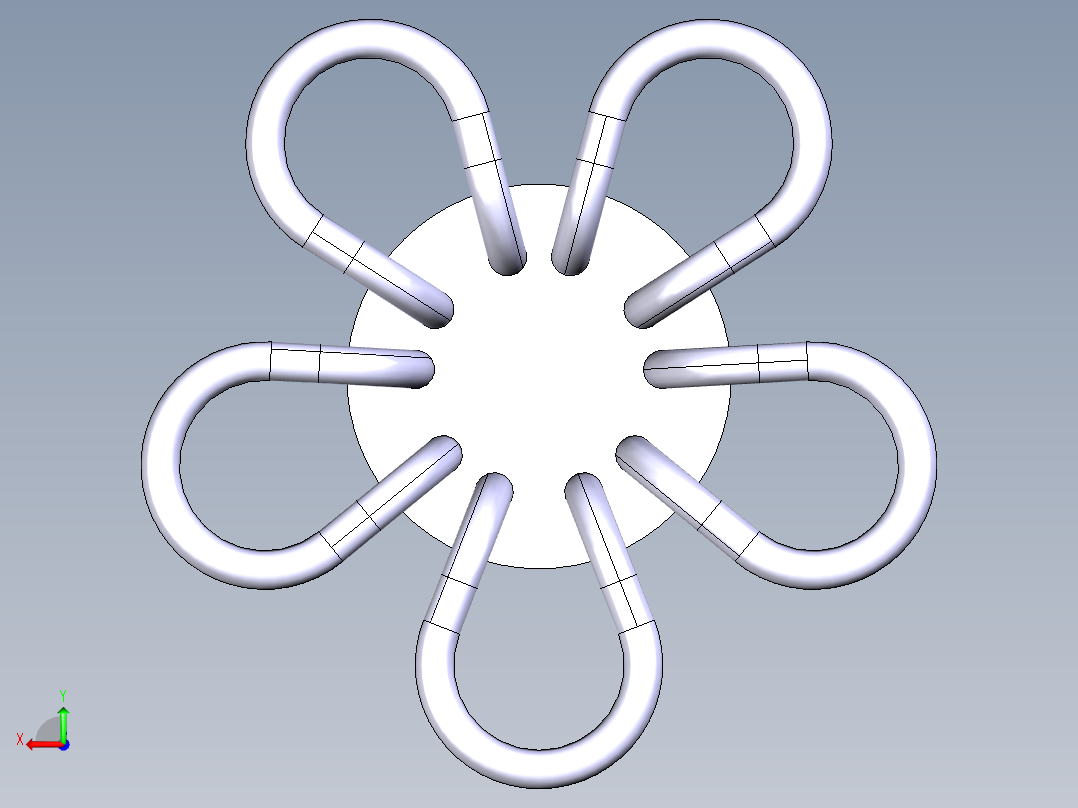 创意家庭灯泡后视图