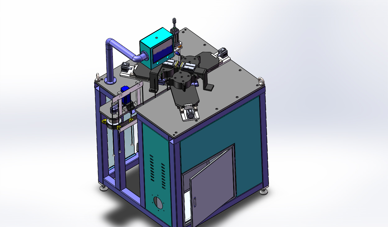 箭翼自动粘贴设备（自动贴标机）3D模型