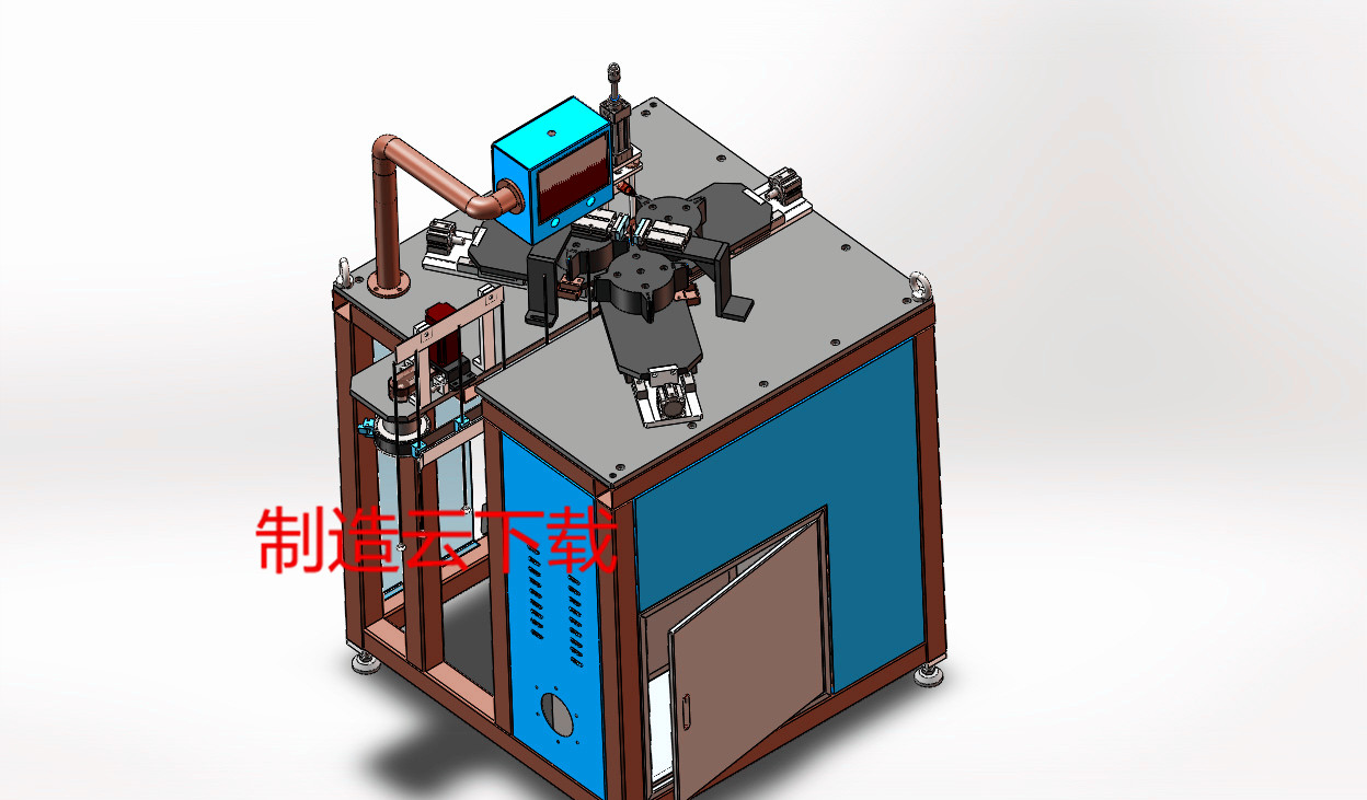 箭翼自动粘贴设备（自动贴标机）3D模型