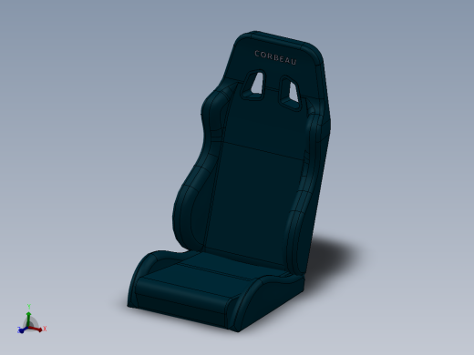 solidworks 柯尔博座位
