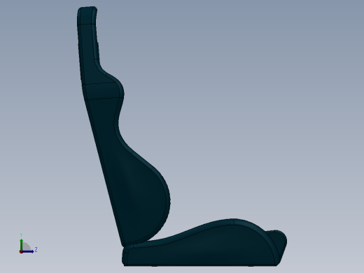 solidworks 柯尔博座位左视缩略图