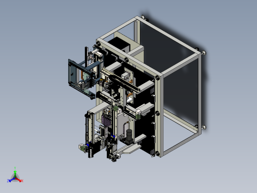 自动焊锡机设备模型