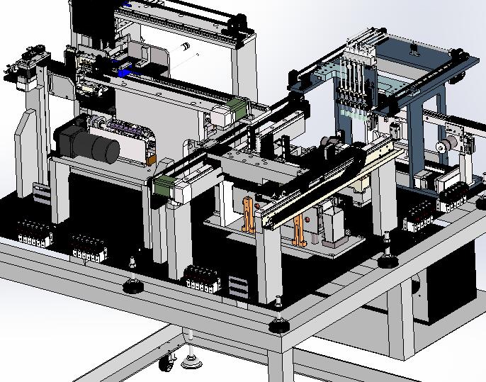 自动焊锡机设备模型