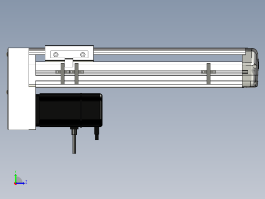 Toyo东佑达直线模组-ETH13-250-BM-400W左视缩略图