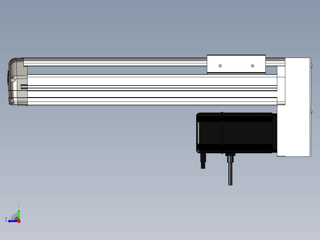 Toyo东佑达直线模组-ETH13-250-BM-400W右视图