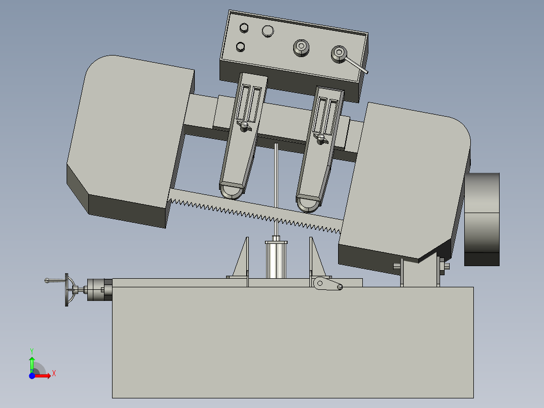 177数控锯床前视图