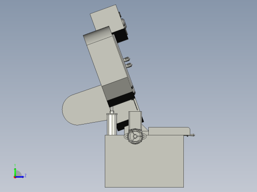 177数控锯床左视缩略图