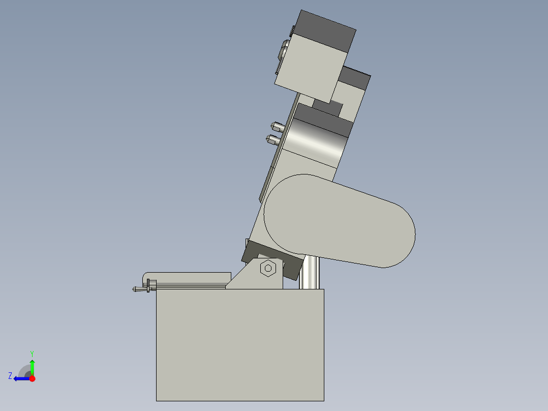 177数控锯床右视图