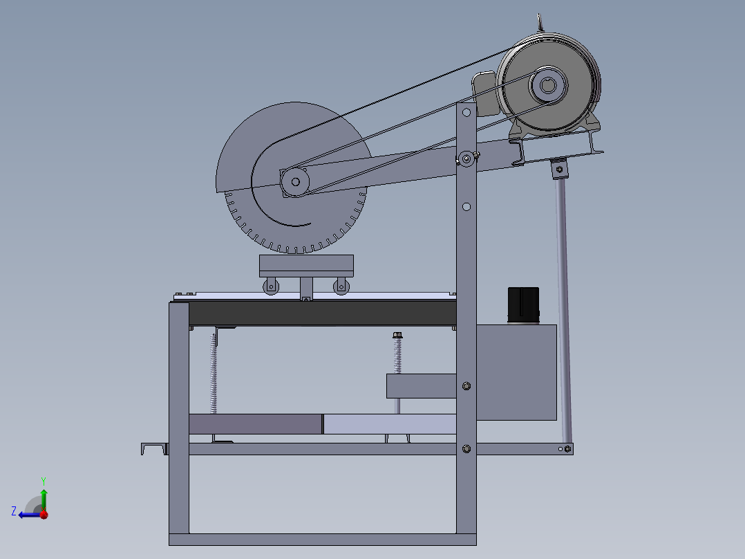 自力式控制器右视图