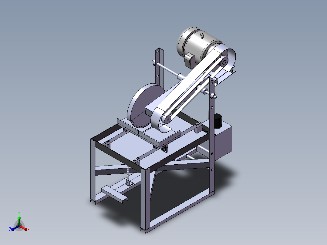 自力式控制器正等轴测图