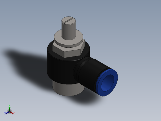 Ø12 x 1-2 - CONTROLE DE FLUXO 90° BANJO (C0K511248)正等轴测缩略图