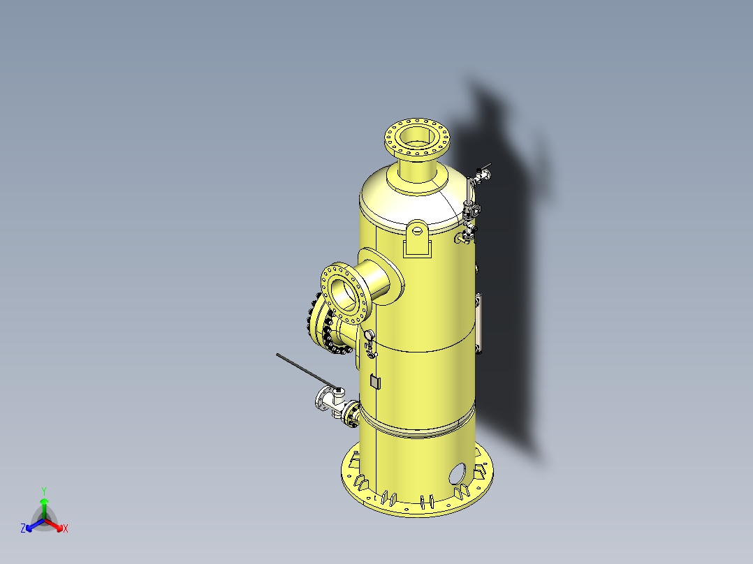 带旋风管的洗涤器可用于CGS加油站并过滤气体