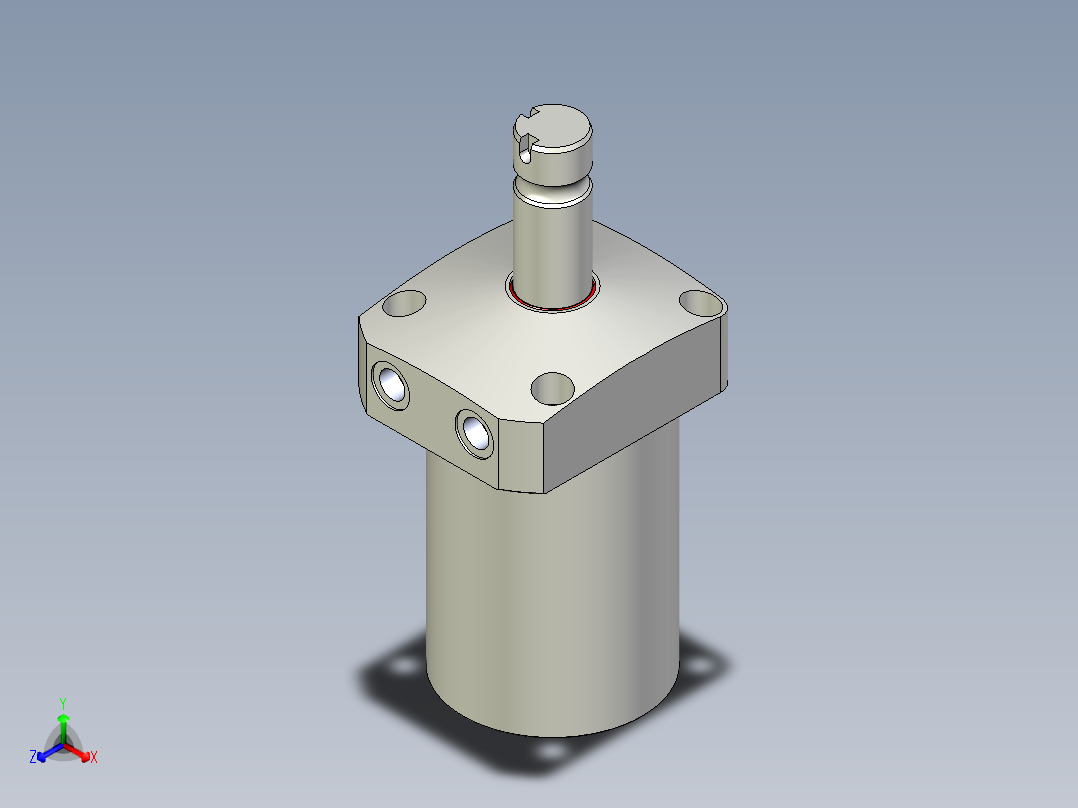 KOSMEKWHE2500-2SR-F多系列多零件图纸模型多系列多零件图纸模型主视图