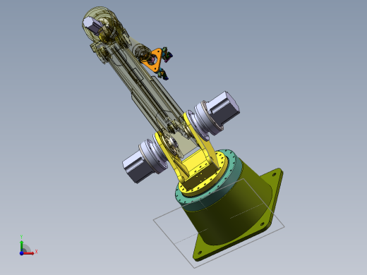 机械臂模型前视缩略图