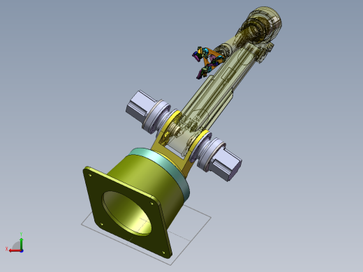 机械臂模型后视缩略图