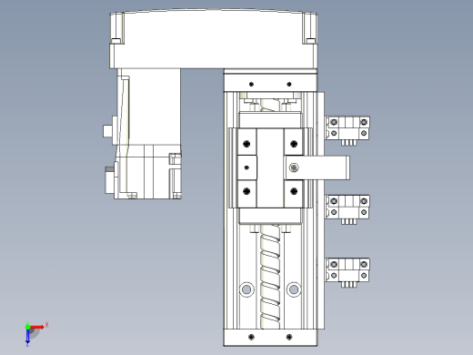 钢基模组-TPA-KSR-6005C-150A1-ML-H1S1俯视缩略图