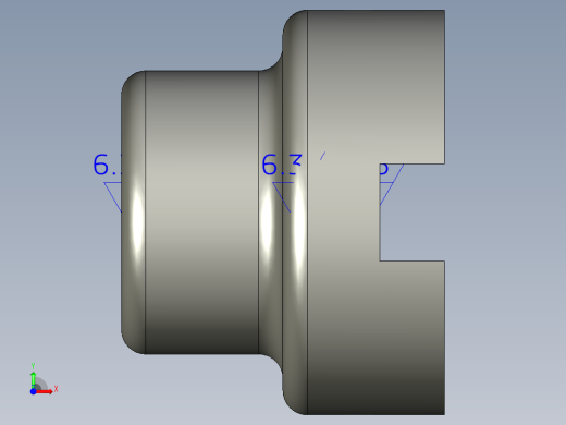 联轴器proe模型93899==20前视缩略图