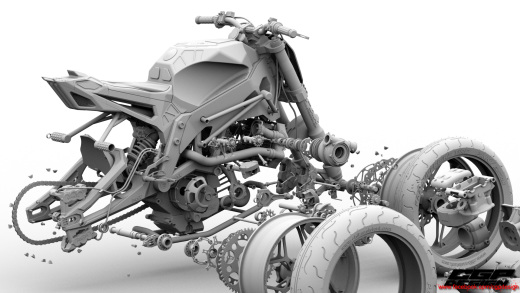 摩托车pinki-sportbike-concept-design-cgpdesign-SolidWorks2014-stp-igs-格式缩略图
