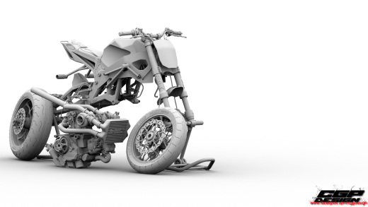 摩托车pinki-sportbike-concept-design-cgpdesign-SolidWorks2014-stp-igs-格式缩略图