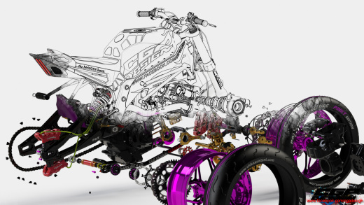 摩托车pinki-sportbike-concept-design-cgpdesign-SolidWorks2014-stp-igs-格式缩略图