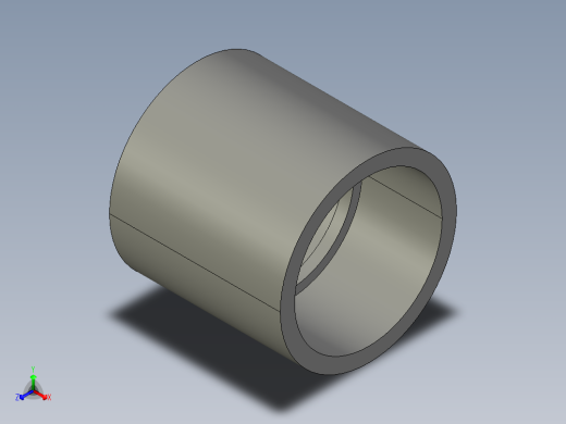 船舶管路系统SeaCor_Coupling_SxS_37J129030_3in正等轴测缩略图