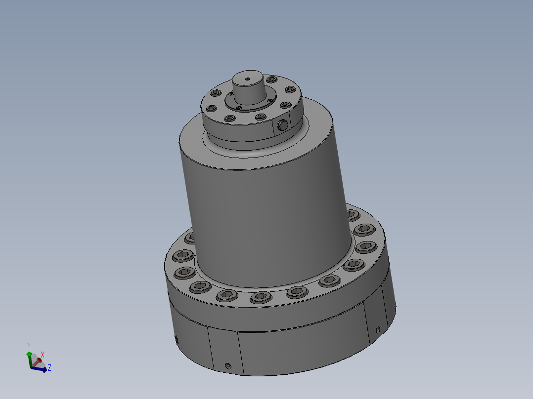 SZSY-00-04 压力室主视图