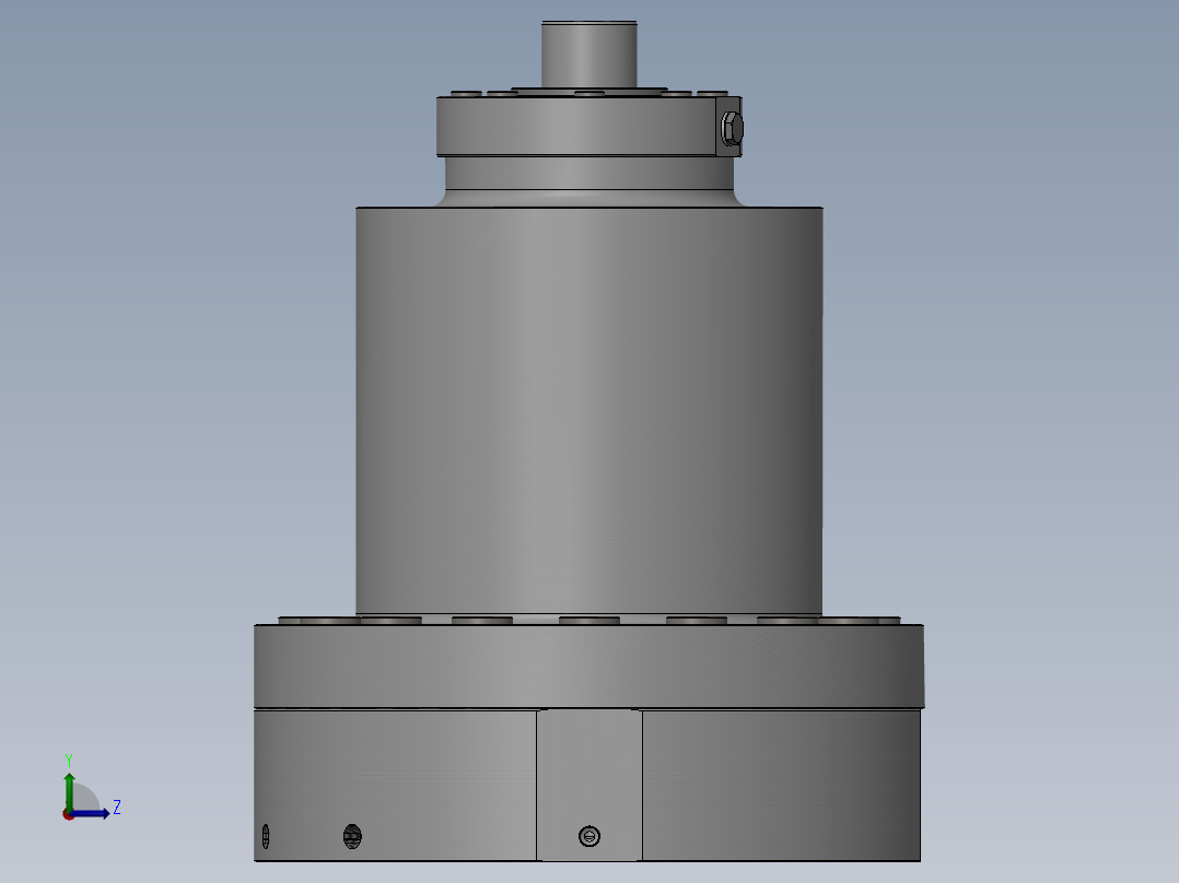 SZSY-00-04 压力室左视图