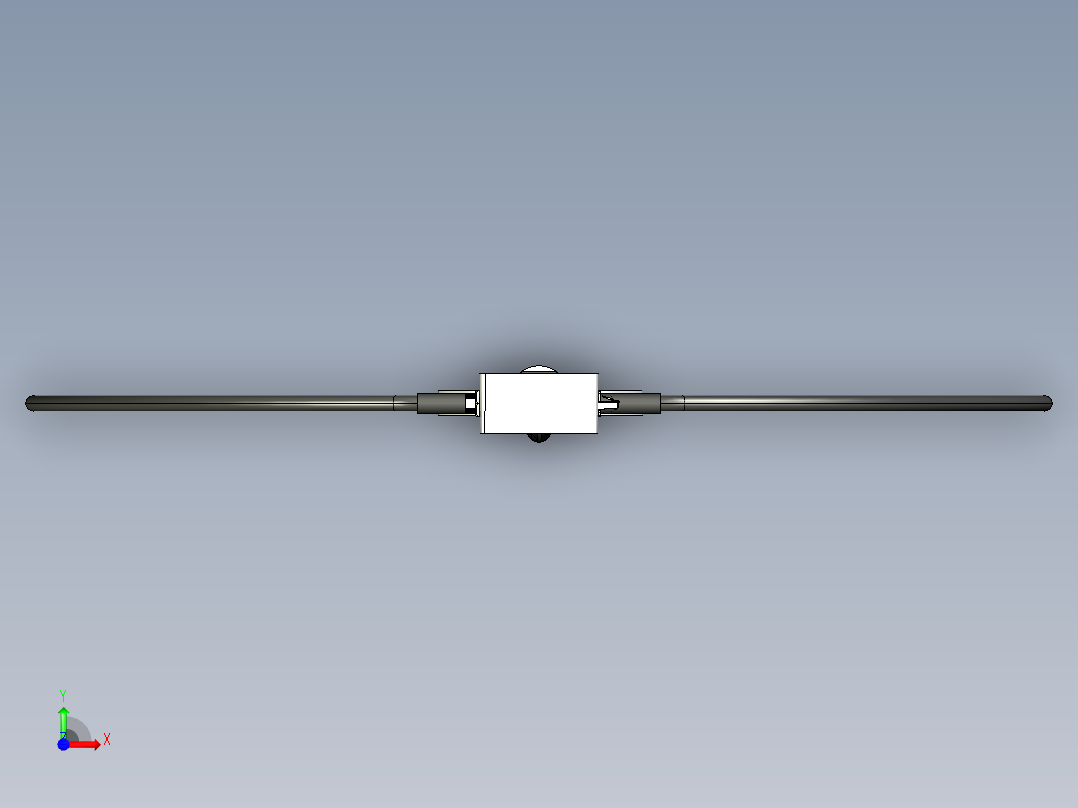 磁环天线前视图