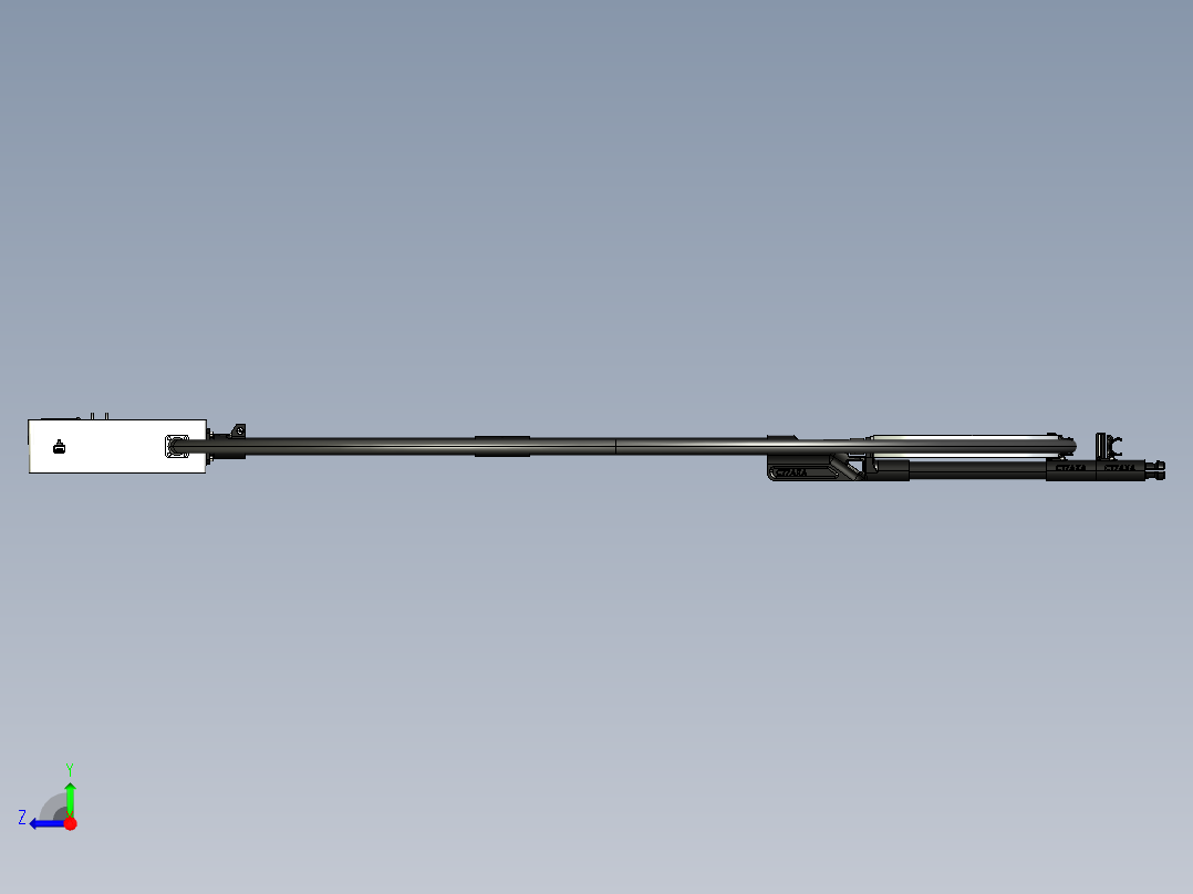 磁环天线右视图