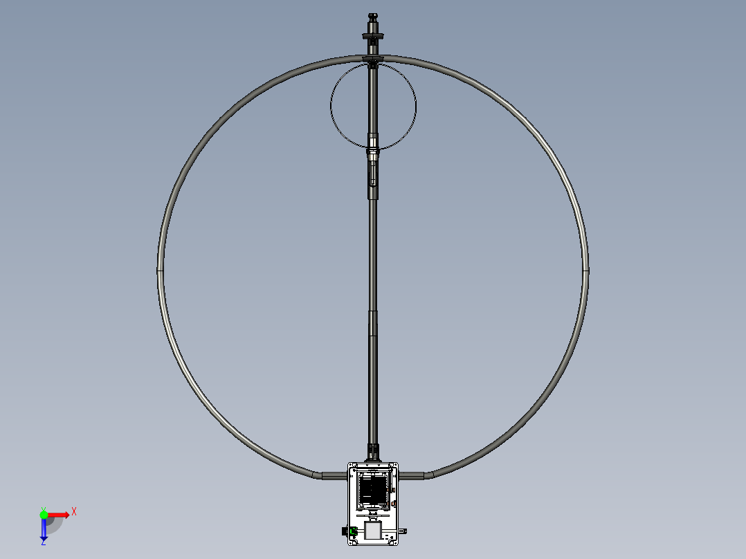 磁环天线俯视图