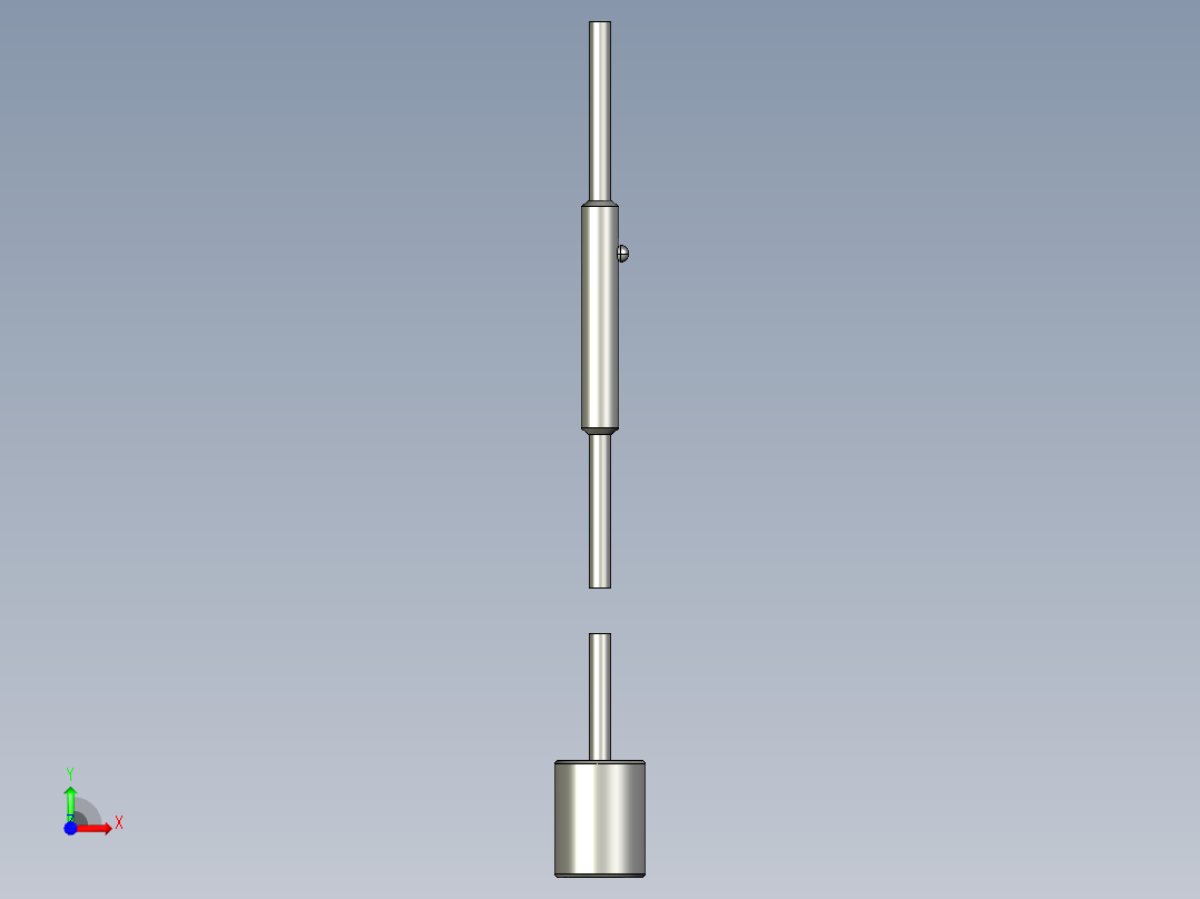 基恩士EM-014_kc图纸模型前视图