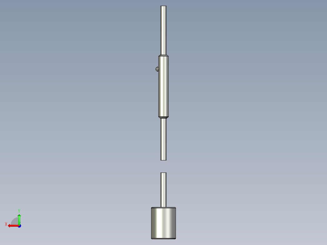 基恩士EM-014_kc图纸模型后视图