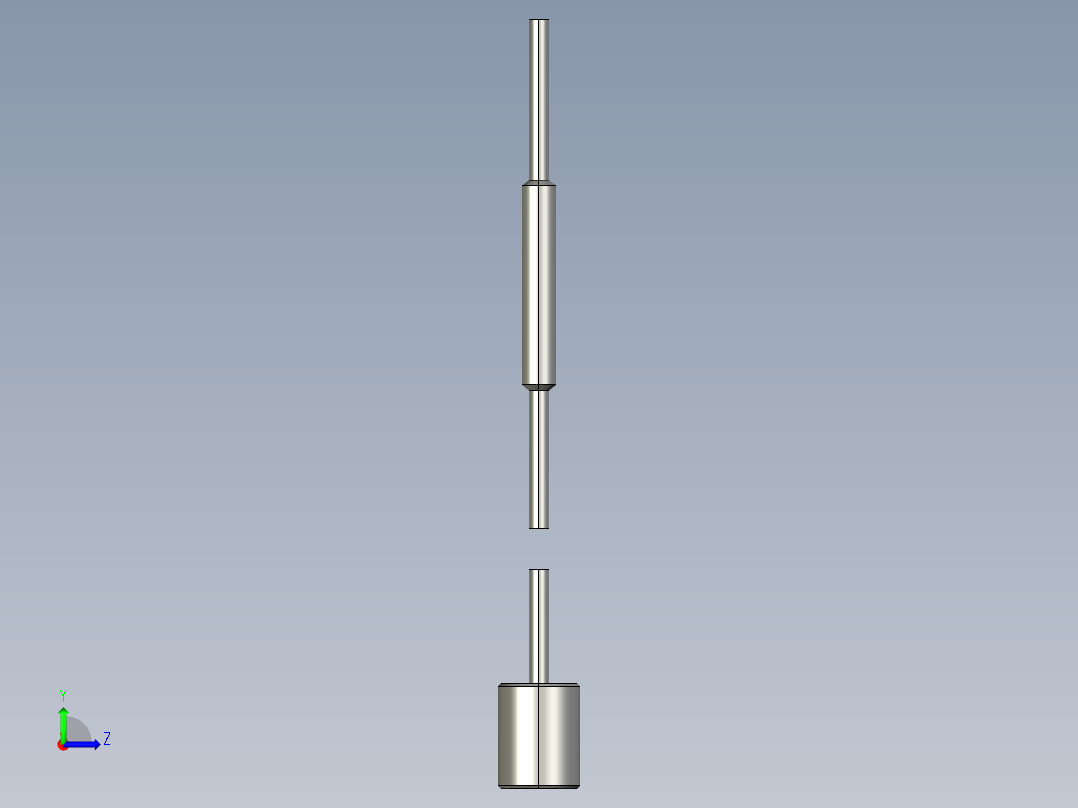 基恩士EM-014_kc图纸模型左视图