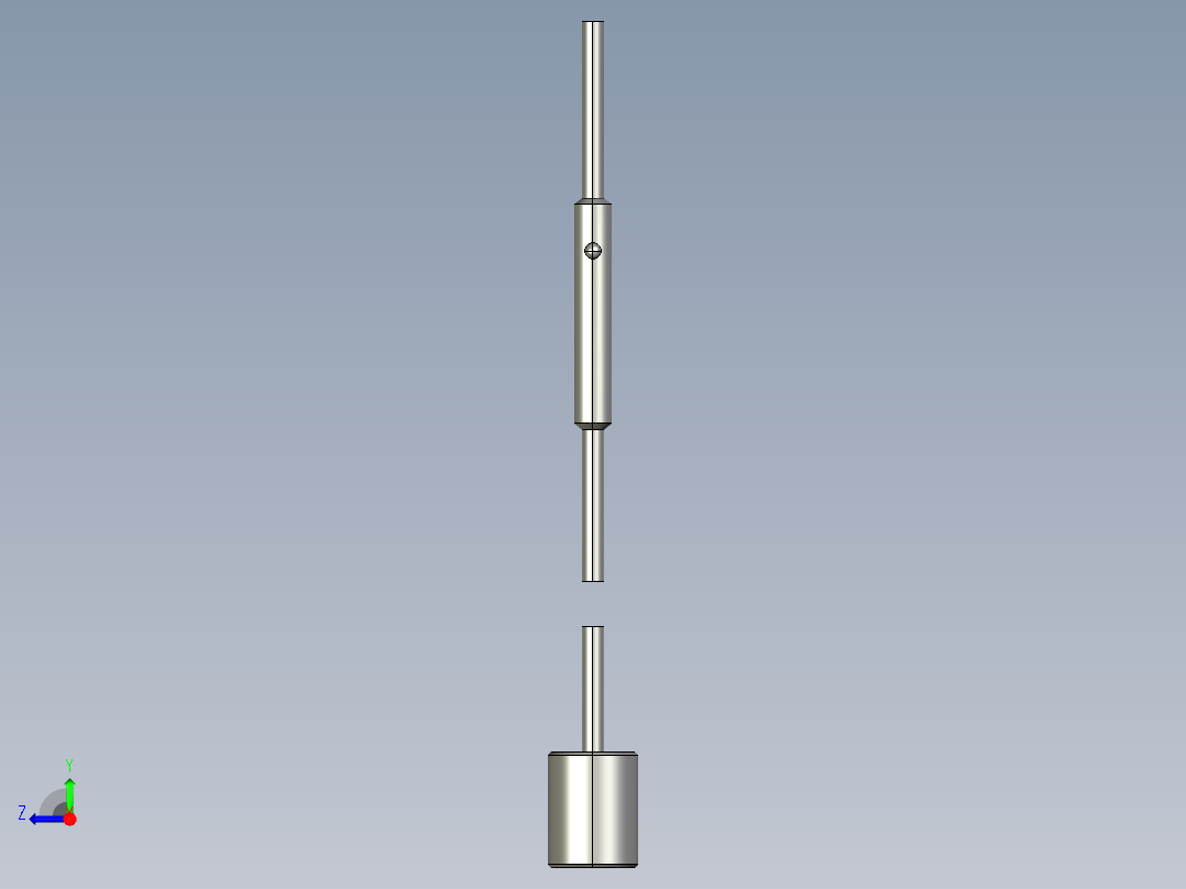 基恩士EM-014_kc图纸模型右视图
