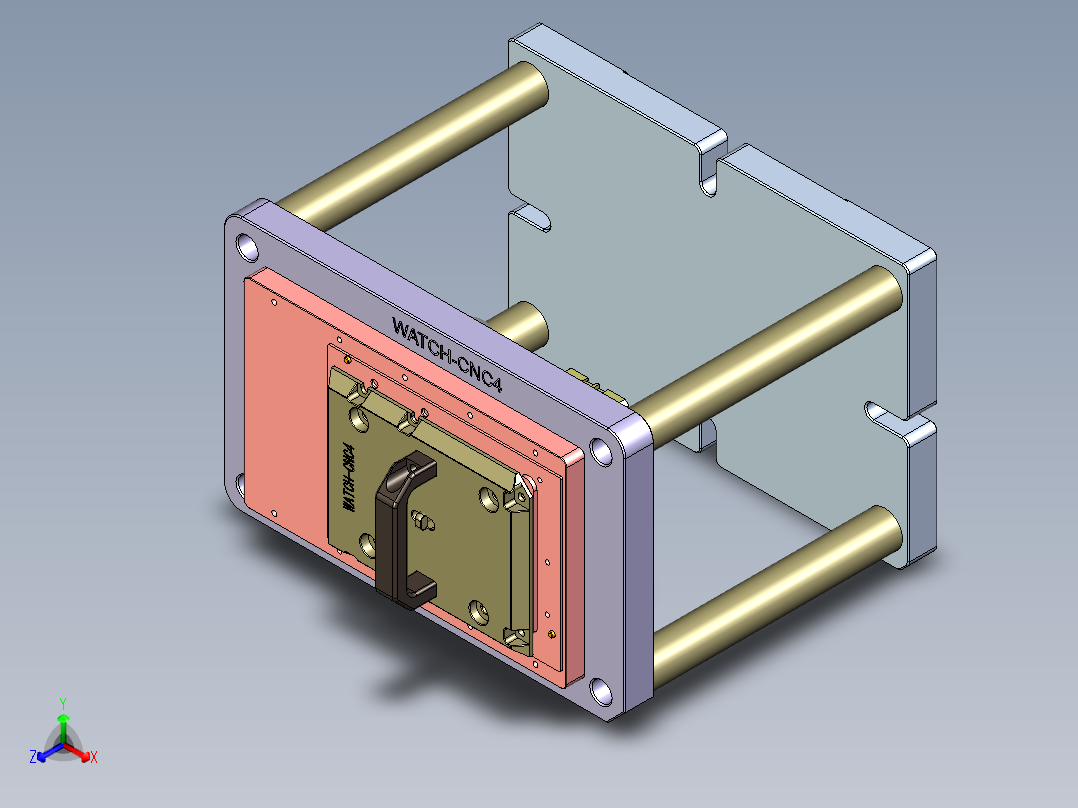 WATCH-手表CNC工装夹具三维模型CNC4-0701