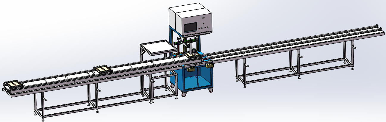 喷码机模具台架（sw18可编辑+工程图+bom）