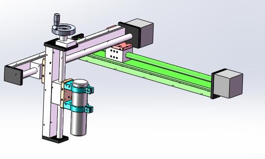 喷码机模具台架（sw18可编辑+工程图+bom）