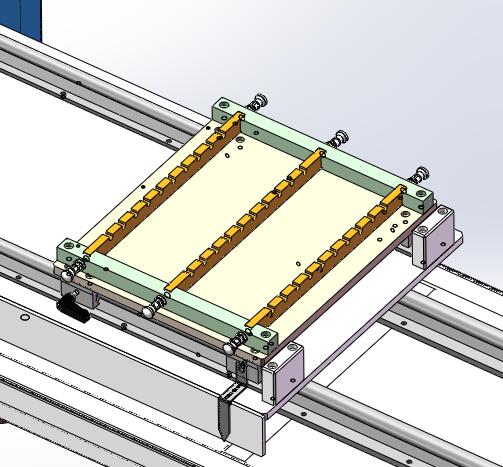 喷码机模具台架（sw18可编辑+工程图+bom）