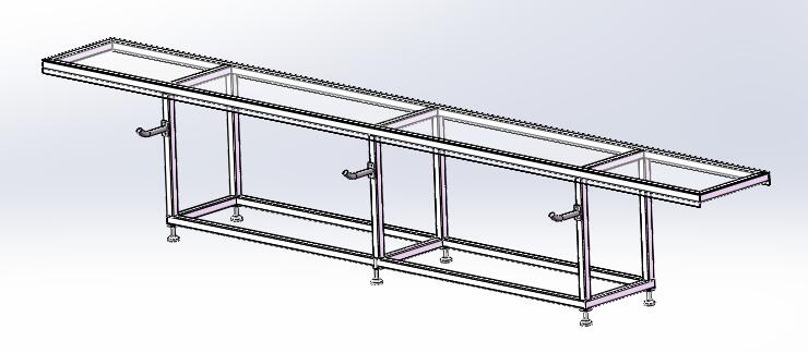 喷码机模具台架（sw18可编辑+工程图+bom）