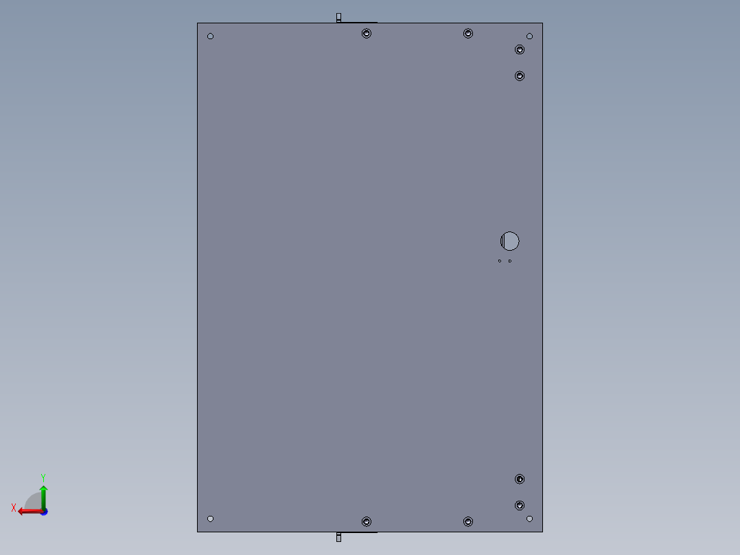 应变片打磨机sw18可编辑后视图
